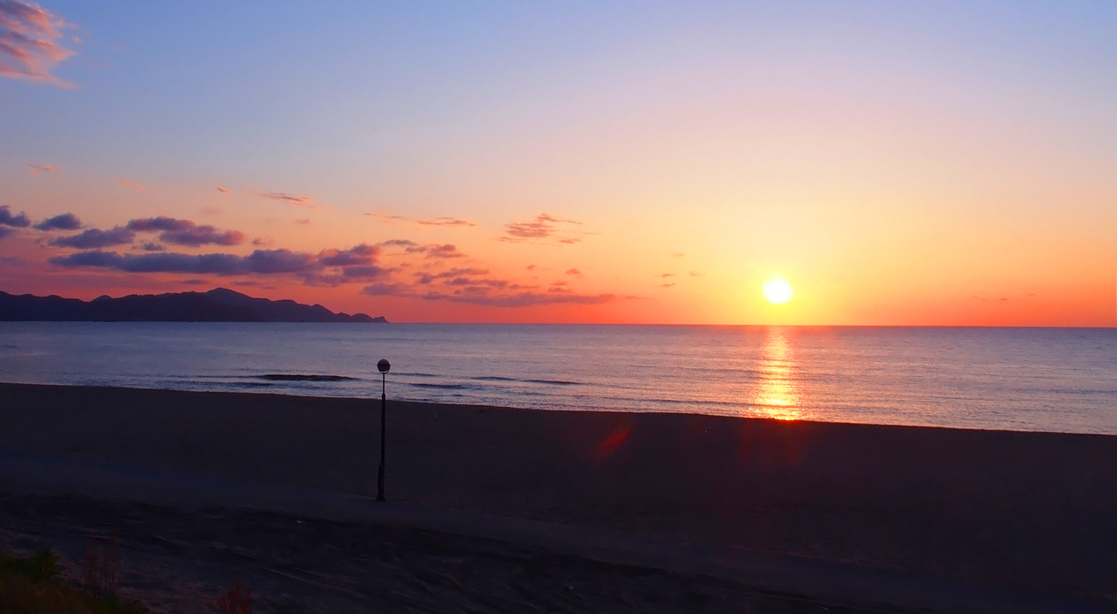 京丹後・夕日ヶ浦 夕陽